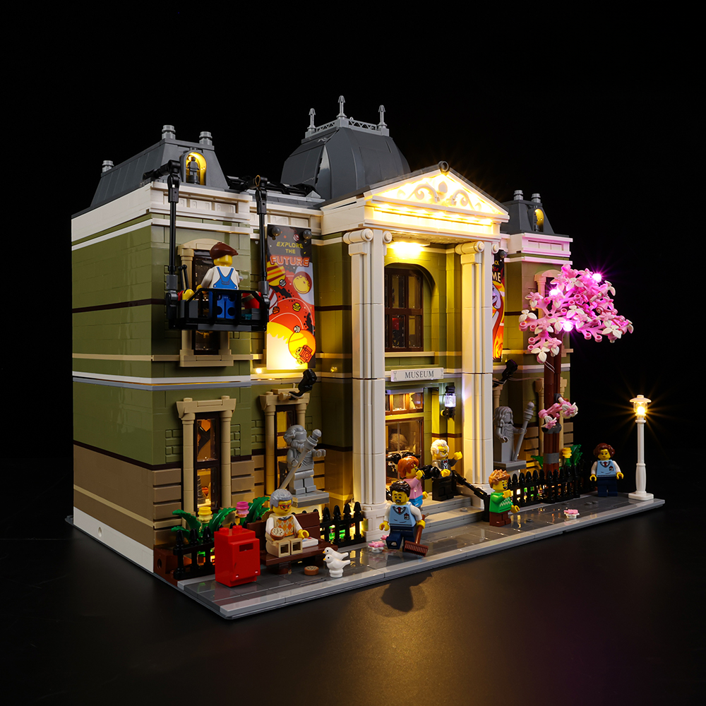Verlichtingsset voor het Natuurhistorisch Museum