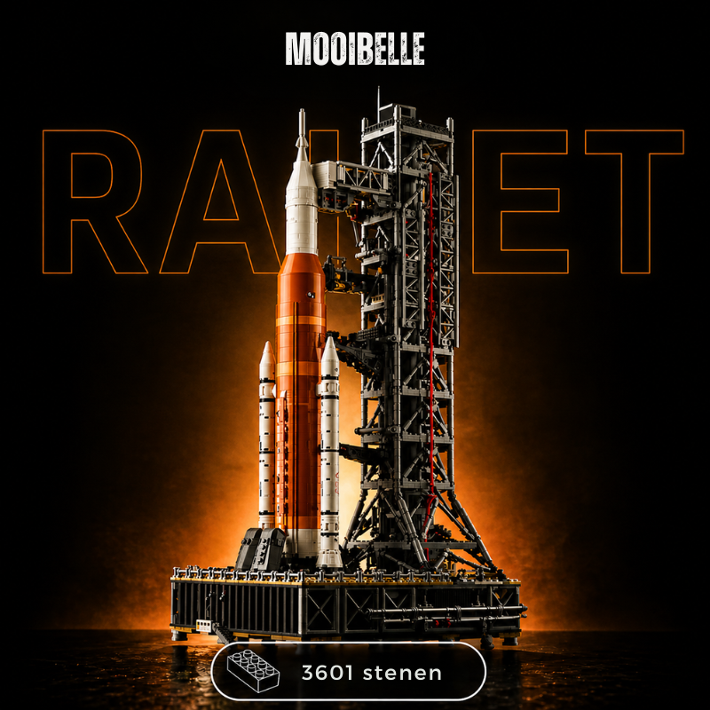 Artemis-raketlanceersysteem – Luxe ruimteconstructieset (3601 stenen)