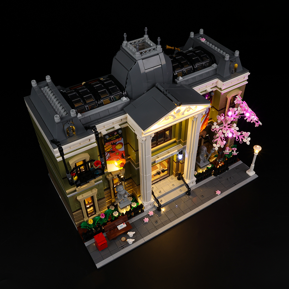 Verlichtingsset voor het Natuurhistorisch Museum