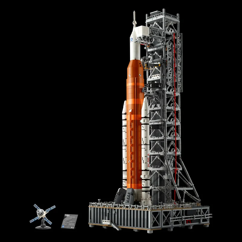 Artemis-raketlanceersysteem – Luxe ruimteconstructieset (3601 stenen)