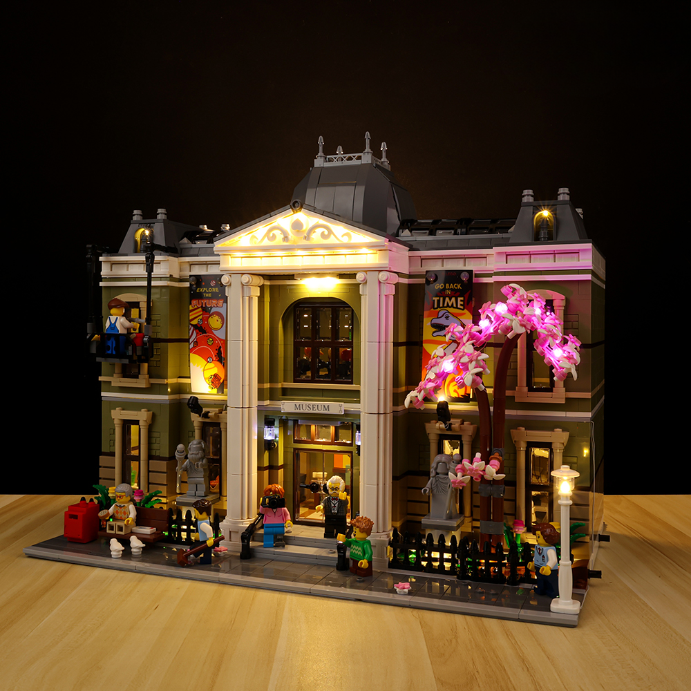 Verlichtingsset voor het Natuurhistorisch Museum