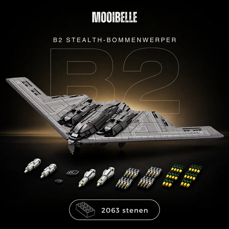 B2-stealthbommenwerper – 2063 stenen