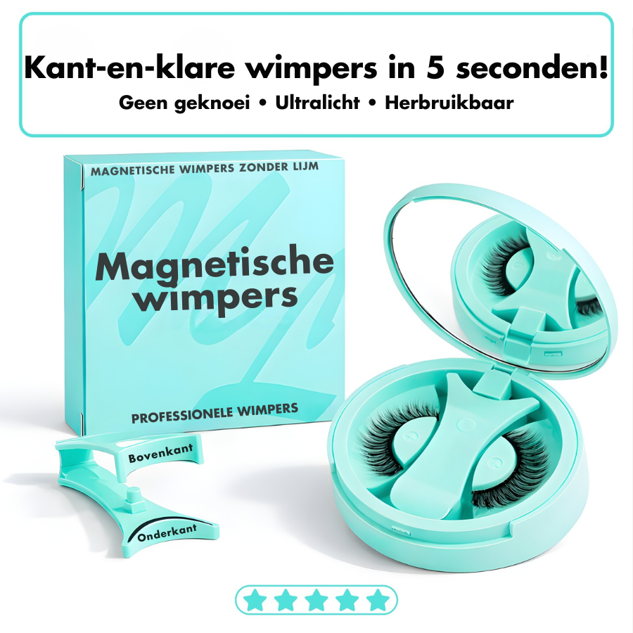 Mooibelle magnetische wimpers