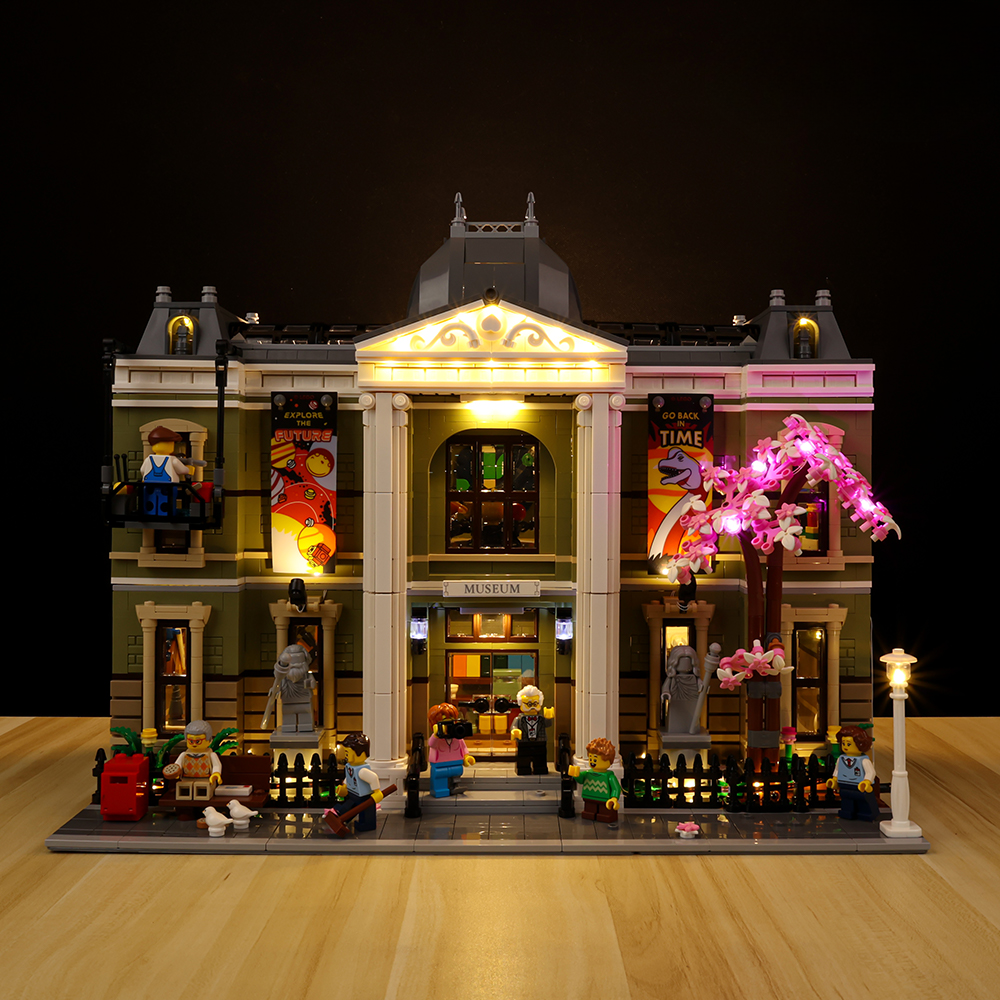 Verlichtingsset voor het Natuurhistorisch Museum