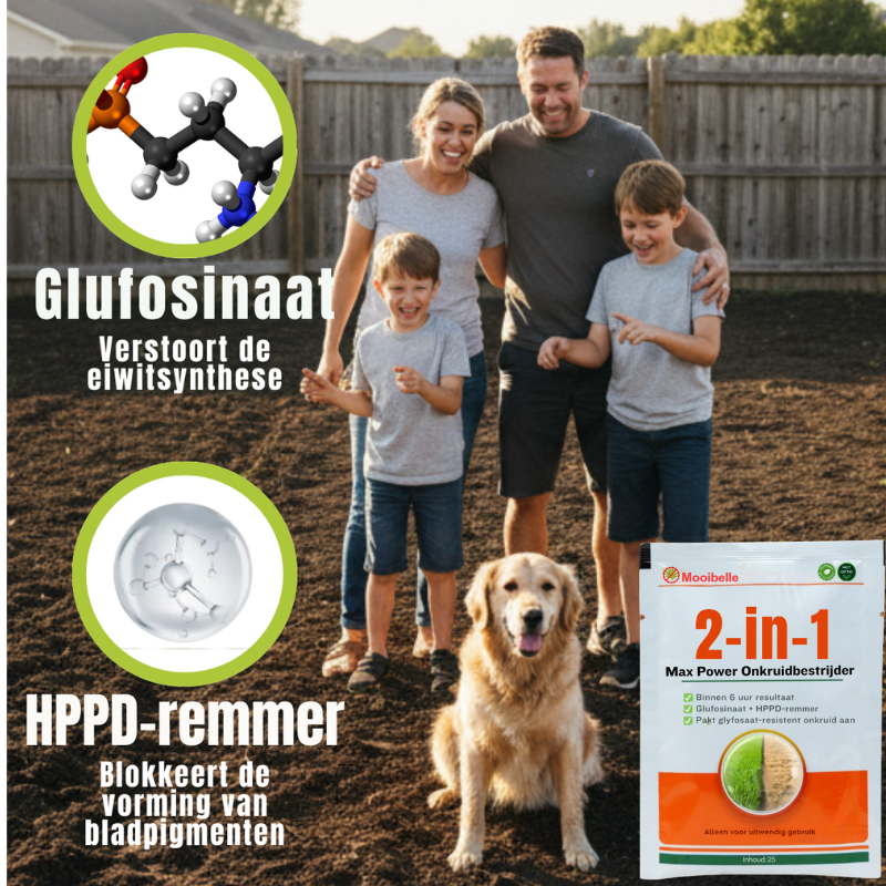Mooibelle 2-in-1 Max Power Onkruidbestrijder | Ziet onkruid al binnen 6 uur afsterven!