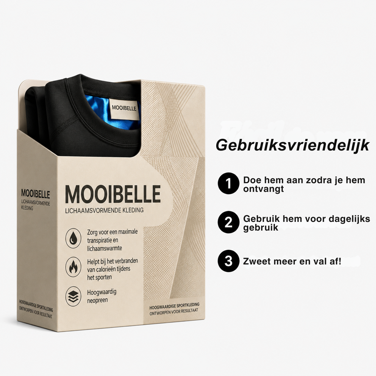 Afslankend saunashirt