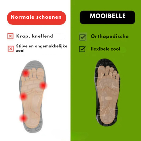 Antislip & waterdichte pijnverlichtende schoen by Mooibelle
