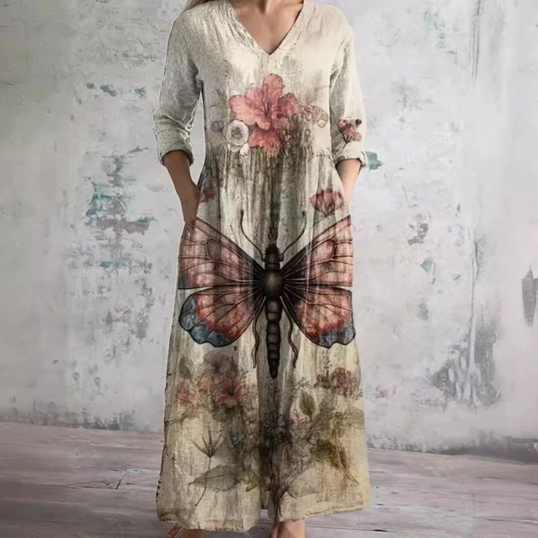 Evelyn | Bloemenzomerjurk