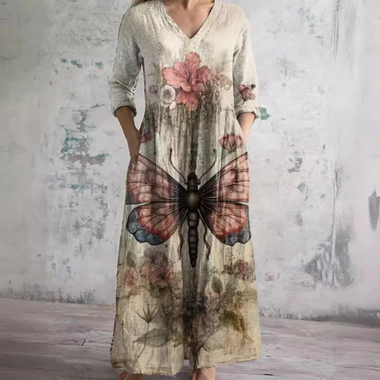 Evelyn | Bloemenzomerjurk