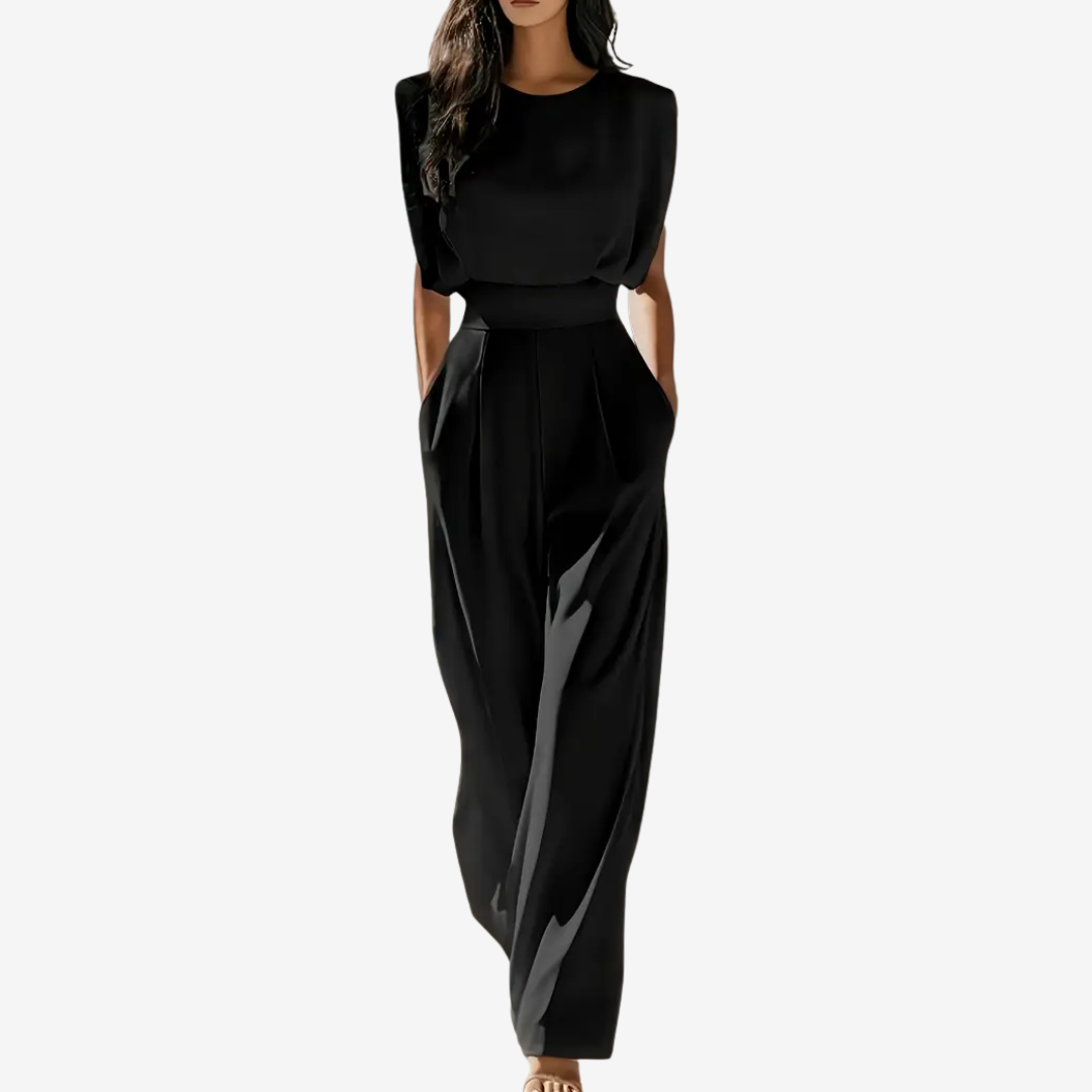 Ariia jumpsuit met riem