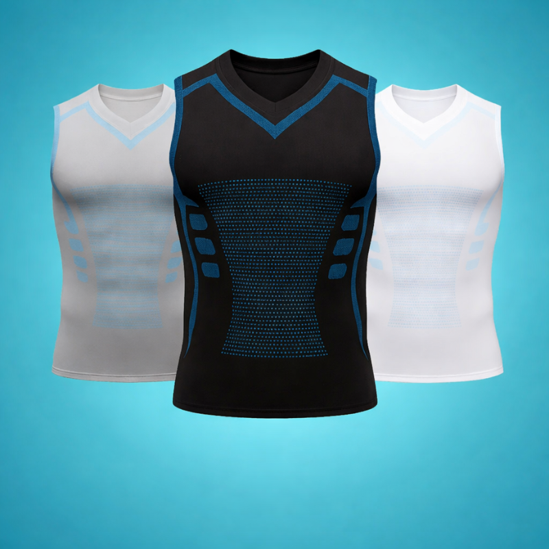 Mooibelle Shapewear-shirt voor mannen