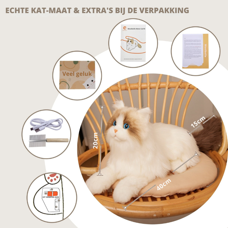 Vriendje-kat, robotkat – Speelgoed dat troost biedt