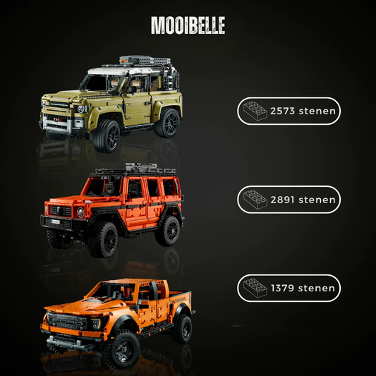 Ultieme offroad-collectie – Defender | G500 | F-150 Raptor