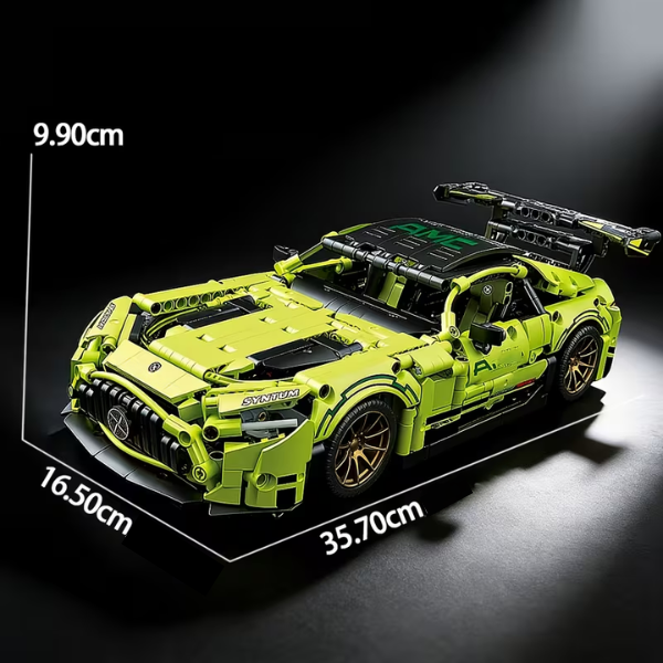 Bouwstenen voor een wide-body auto voor lange rechte stukken