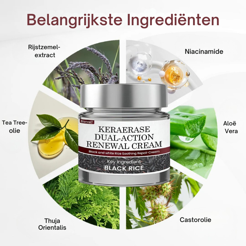 Biancat® KeraErase Dubbelwerkende Vernieuwingscrème by Mooibelle