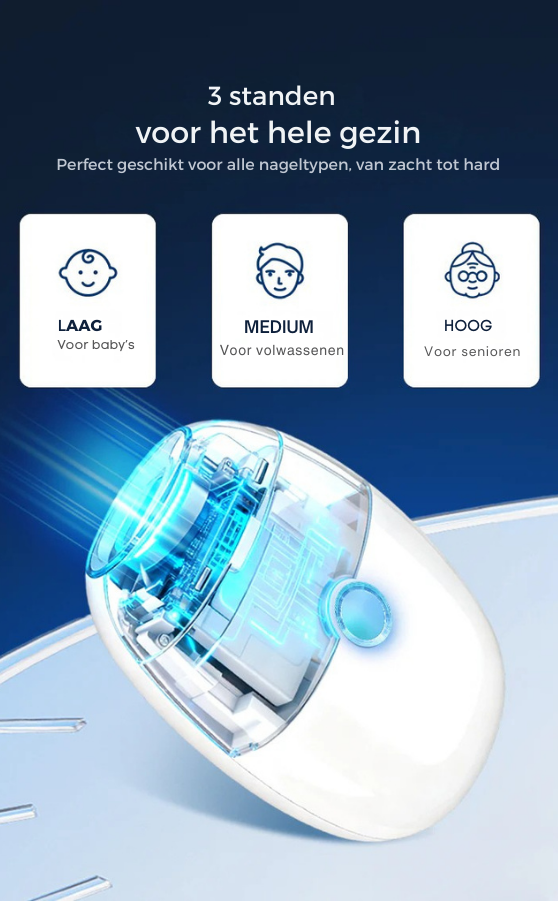 Automatische nagelvijl by Mooibelle