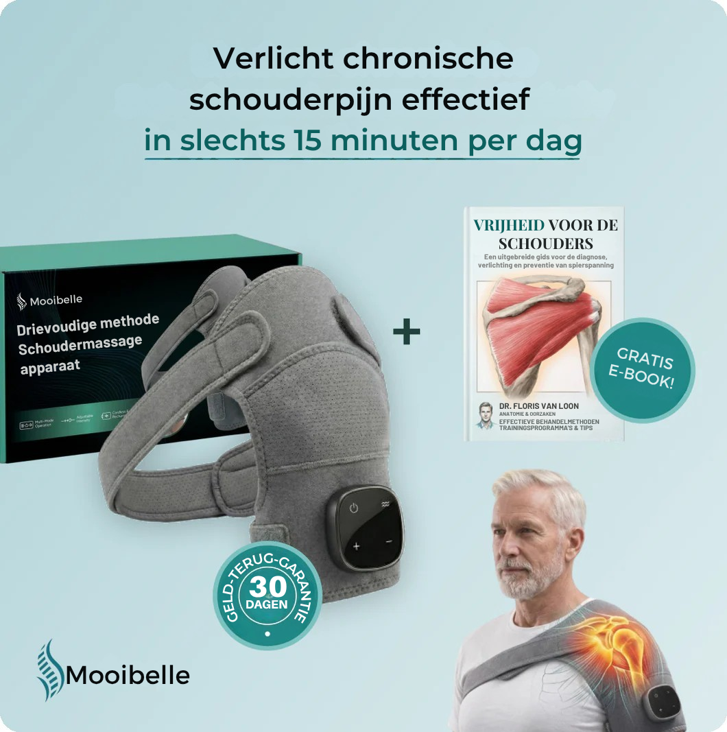 Mooibelle 3-in-1 schoudermassageapparaat