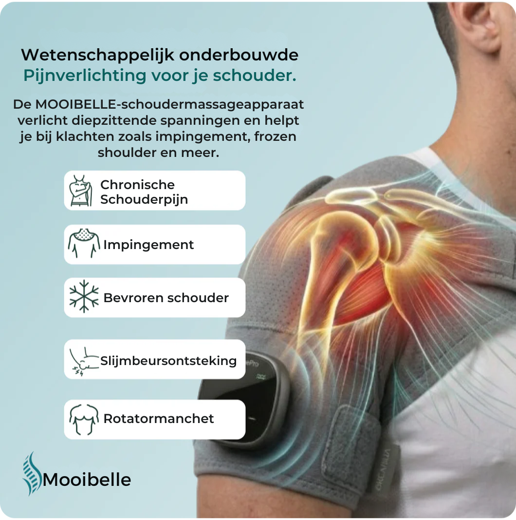 Mooibelle 3-in-1 schoudermassageapparaat