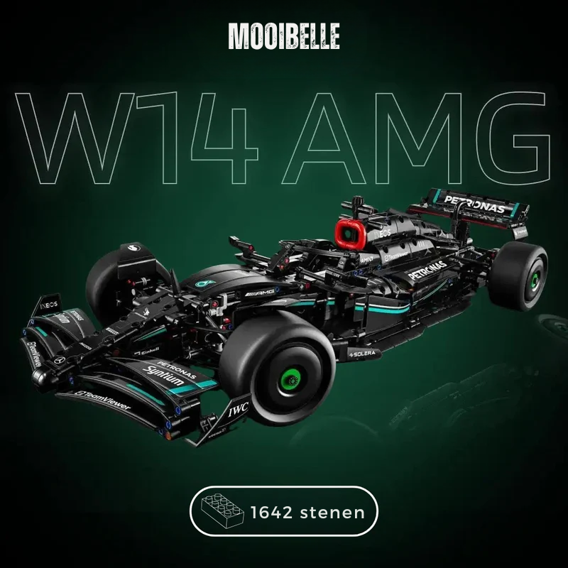 Ultieme Formule 1-collectie – AMG F1 W14 | MCL F1 (oranje-blauw) | Racing RB20