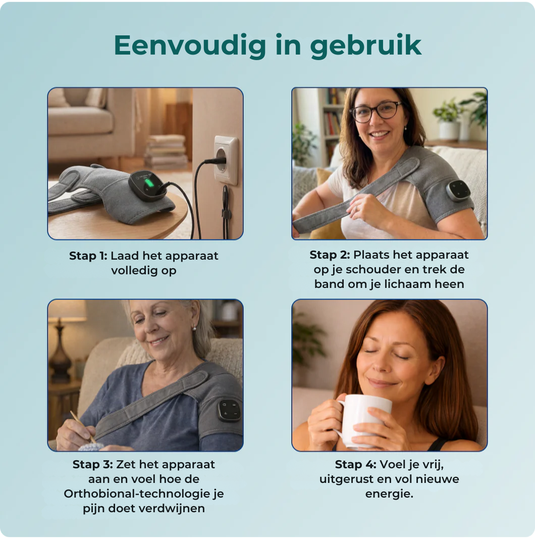 Mooibelle 3-in-1 schoudermassageapparaat