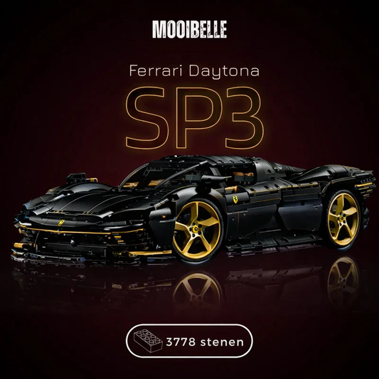 Daytona SP3 Zwart (3778 stenen)