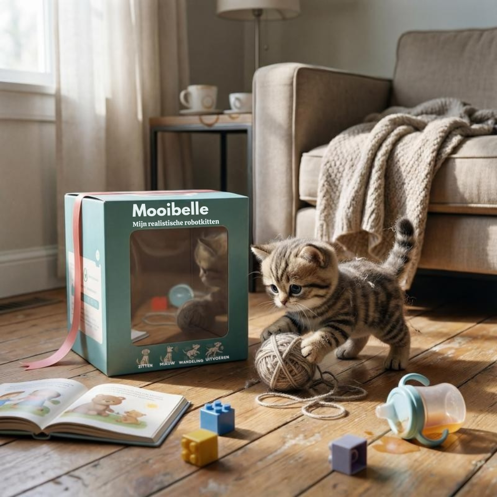Mooibelle  – Mijn realistische robotkitten