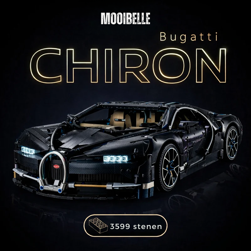 Chiron Zwart (3599 stenen)