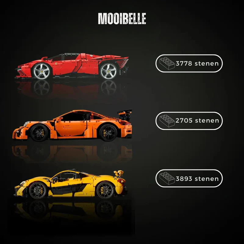 De ultieme collectie supersportwagens – Daytona SP3 | 911 GT3 RS | P1