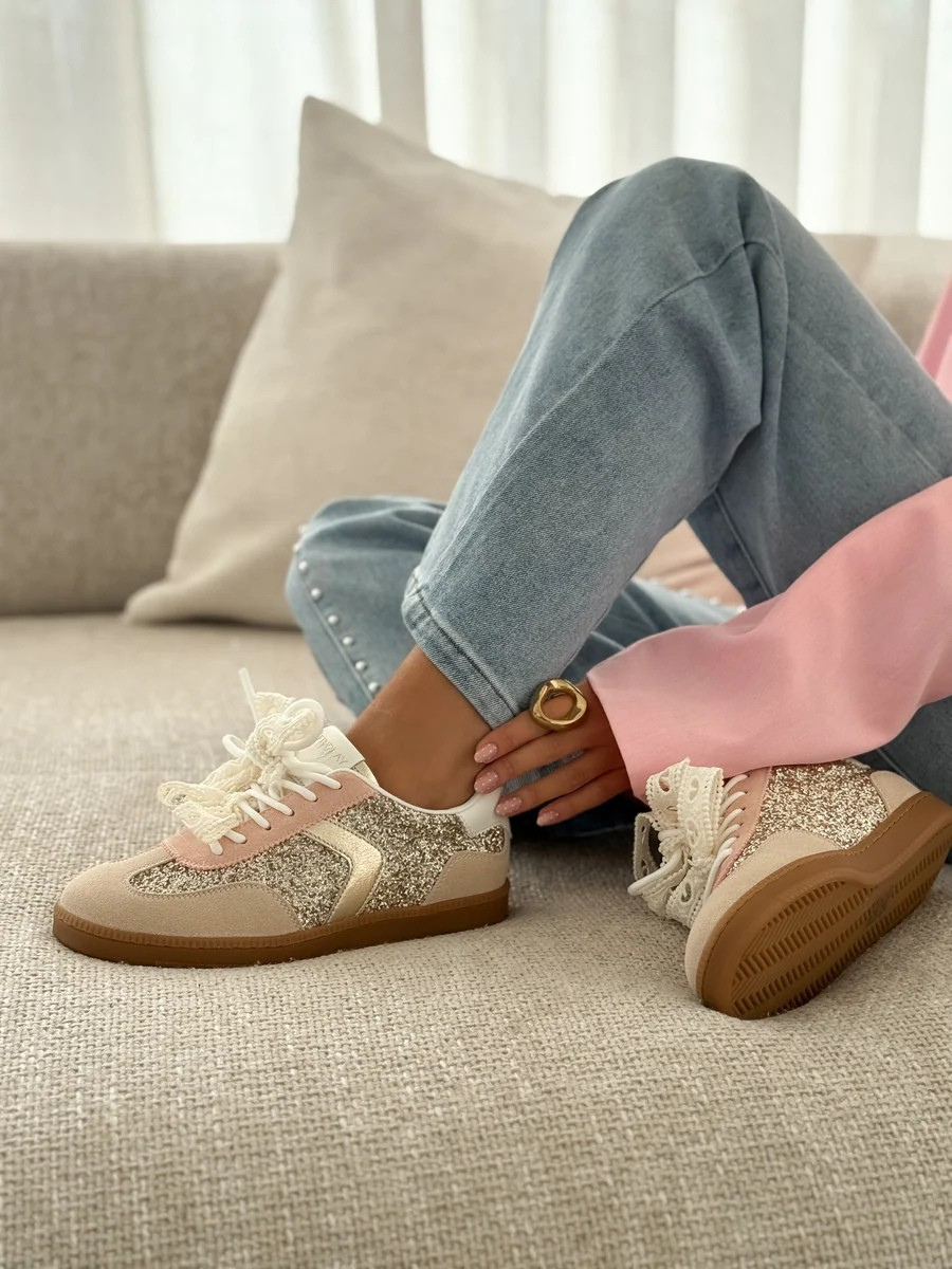 Lys | Roze sneakers
