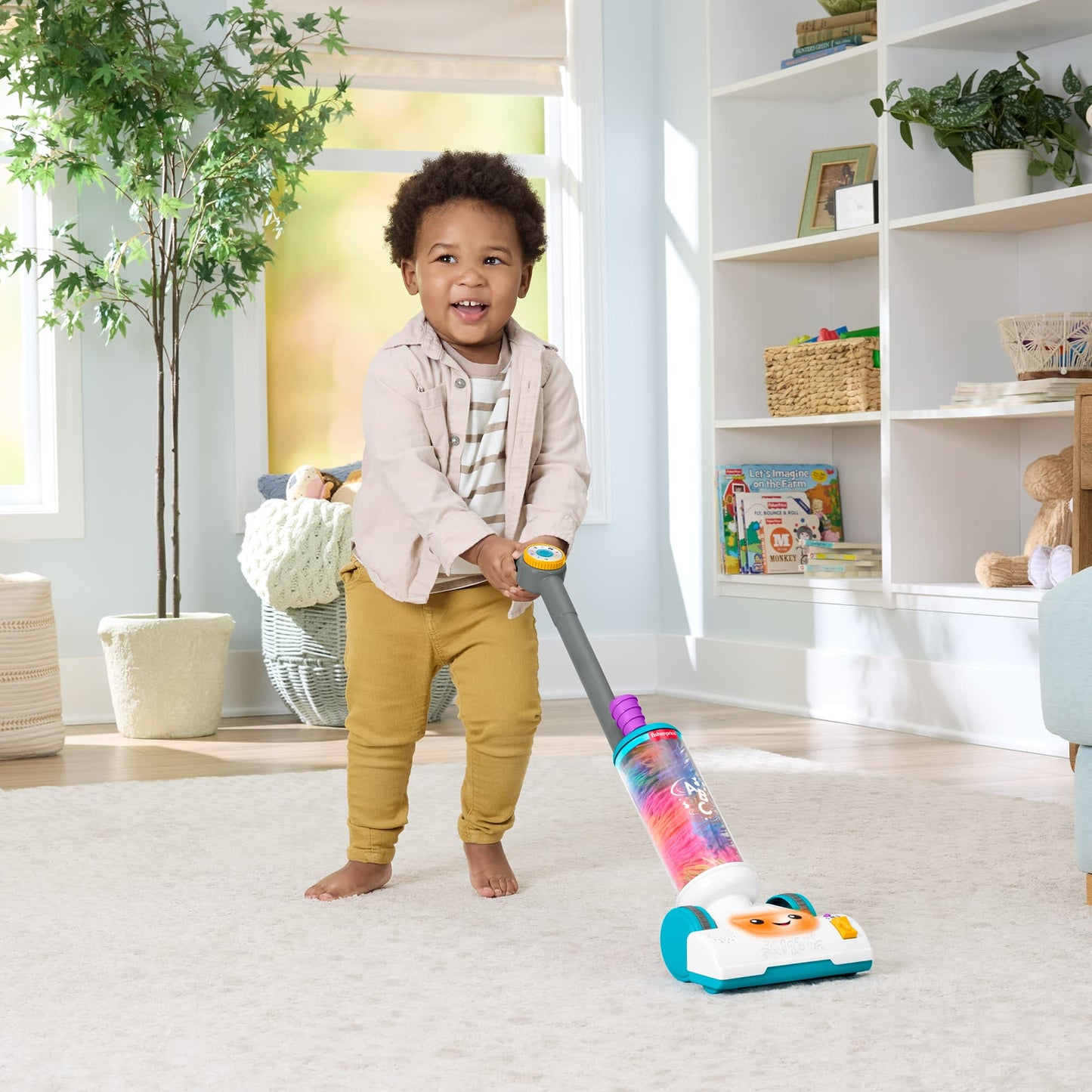 Mooibelle - Lachen & Leren 2-in-1-stofzuiger