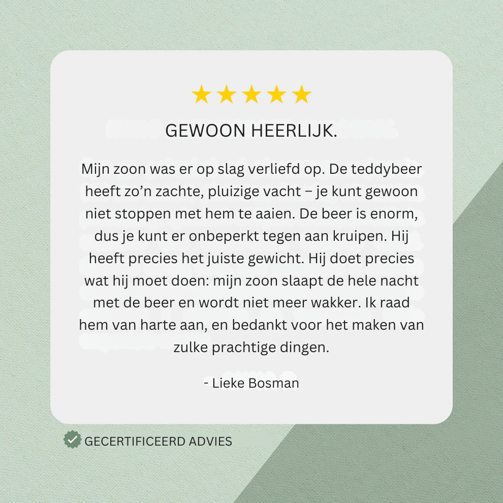 Mooibelle - Verzwaringsknuffel