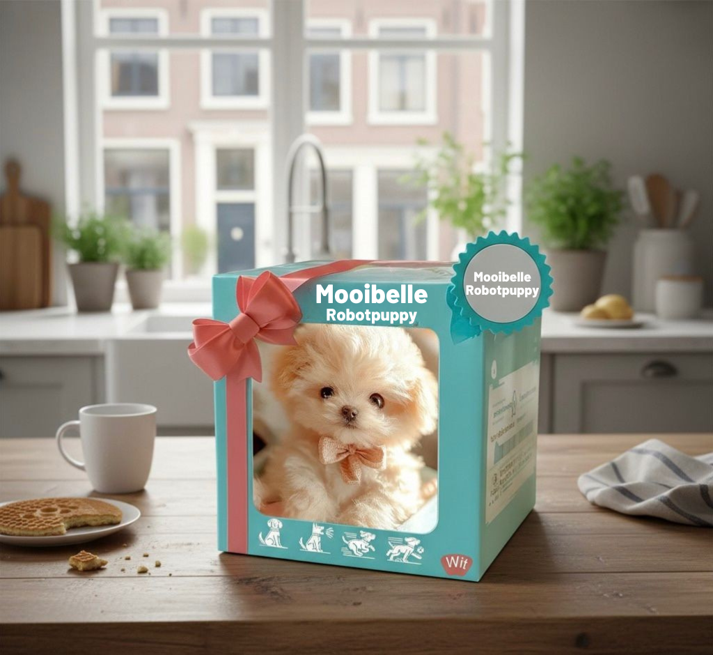 Interactieve knuffelpup