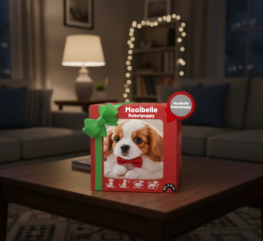 Interactieve knuffelpup