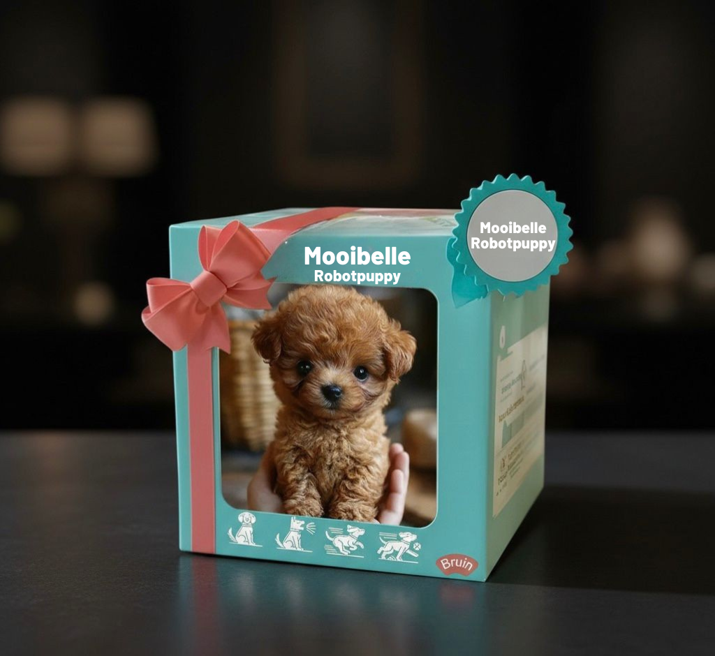 Interactieve knuffelpup