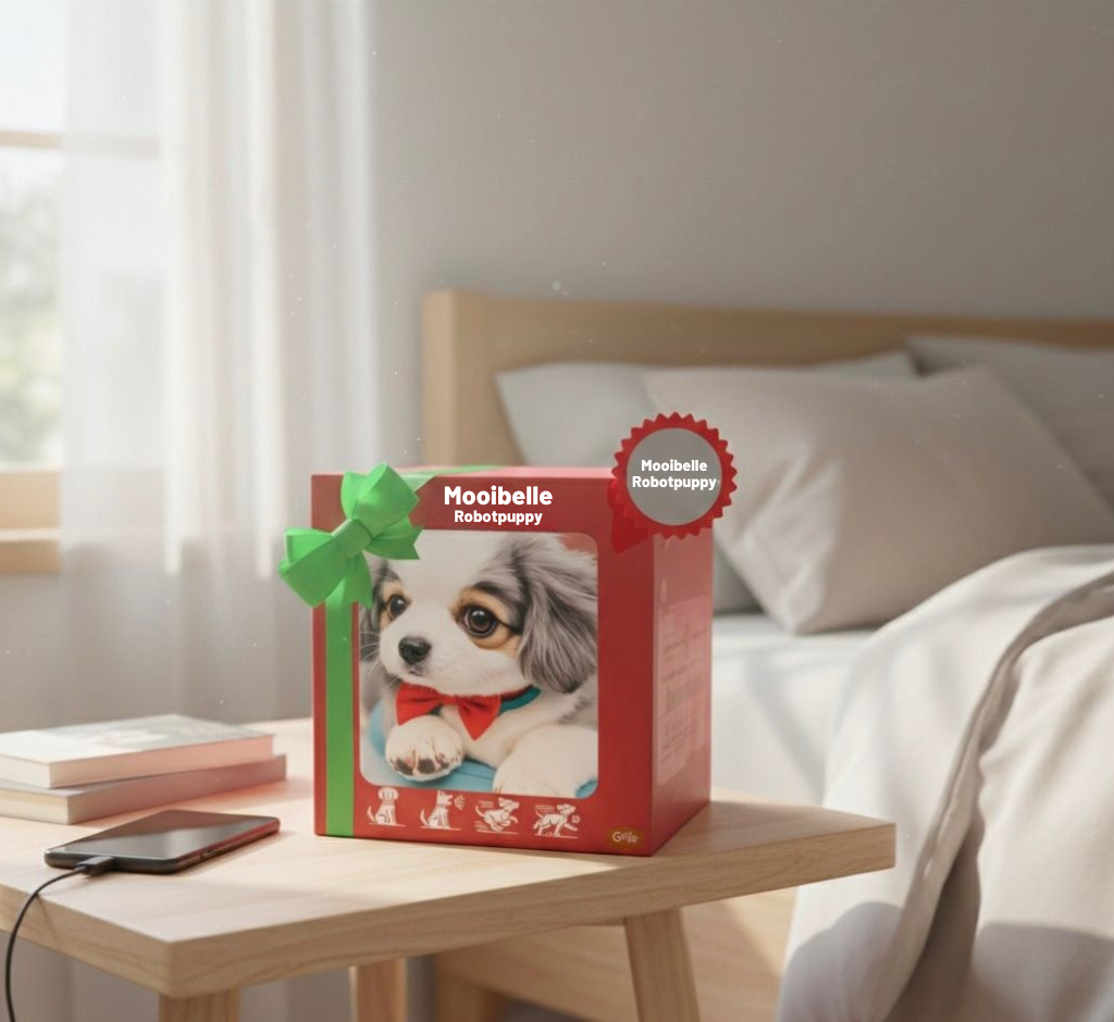 Interactieve knuffelpup