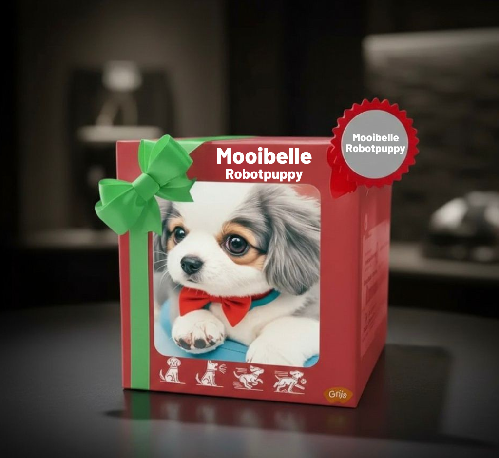 Interactieve knuffelpup