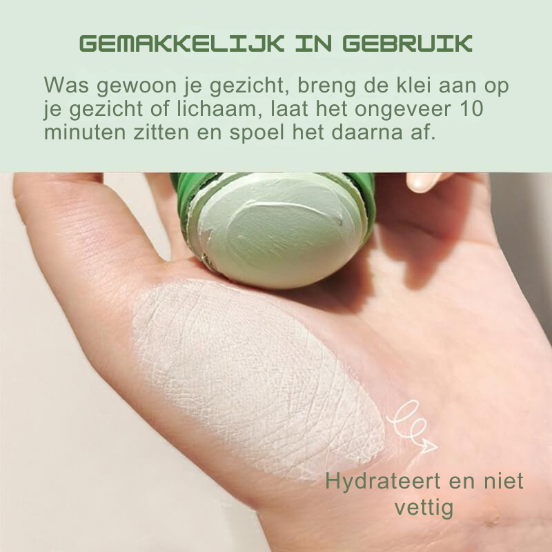 100% Natuurlijk Groene Thee Diep Reinigend Masker