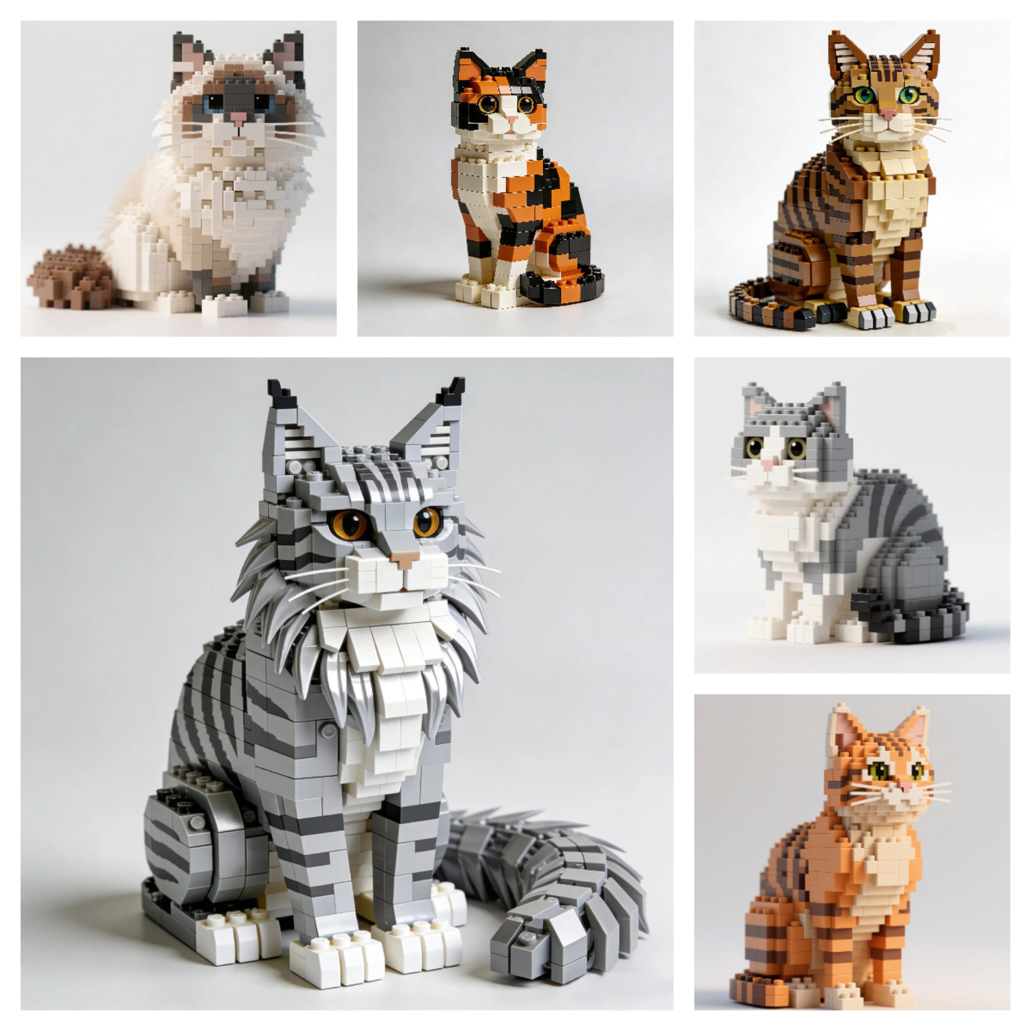 Mooibelle Kitty Guardian-bouwstenenset 🐱🧱