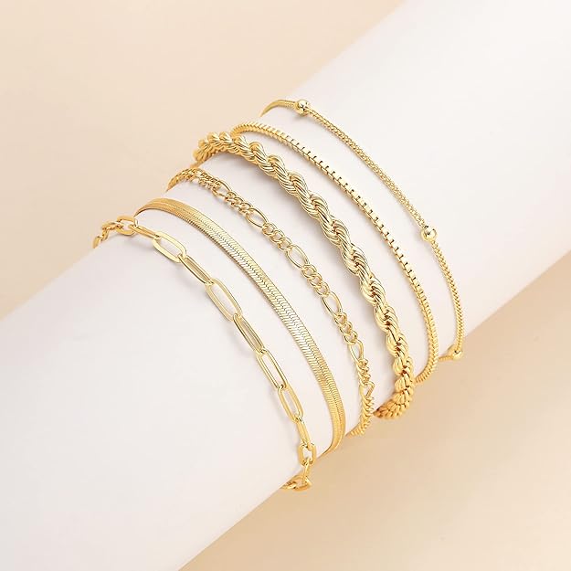 Armbanden Set | Goud by Mooibelle
