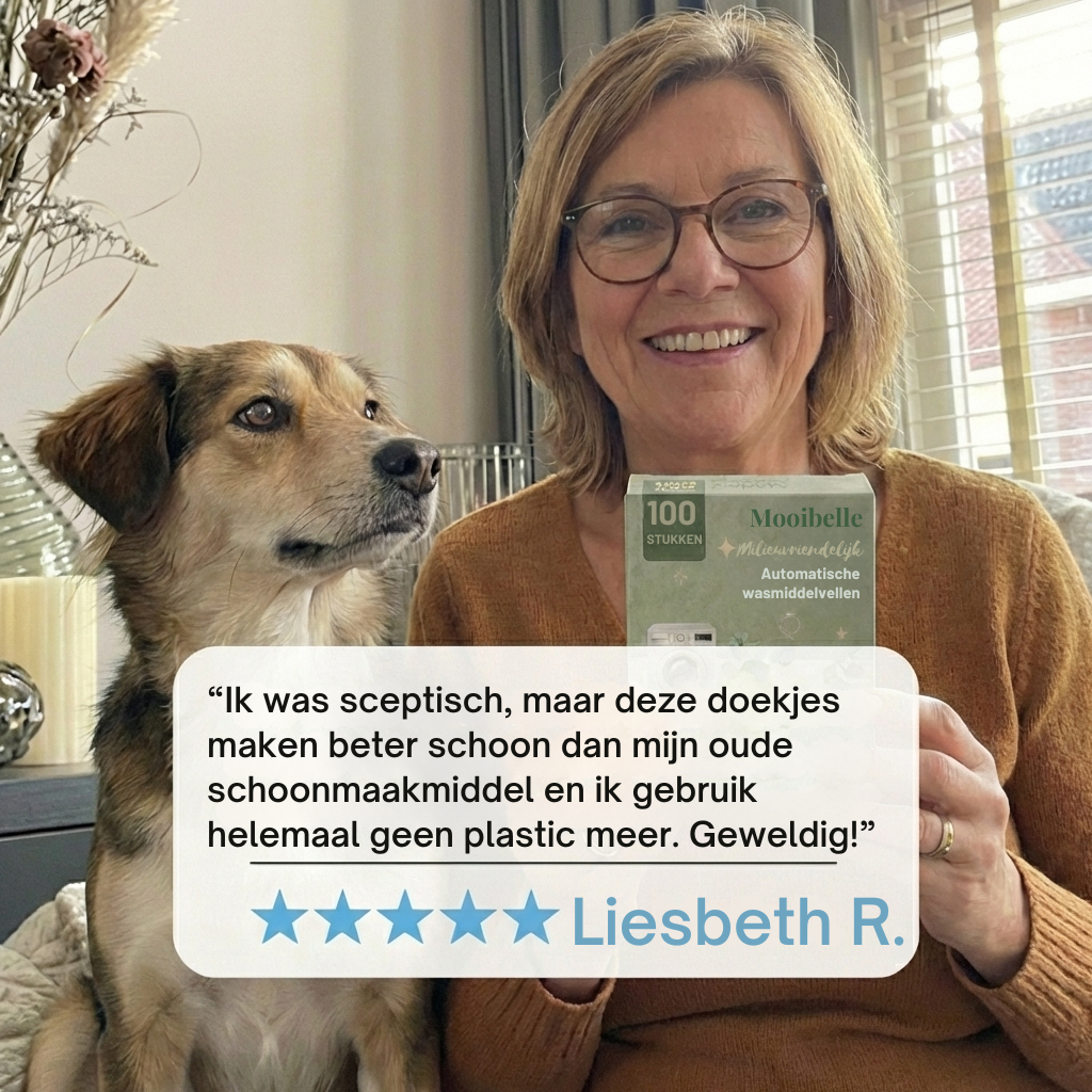 Mooibelle | Wasmiddelvellen voor de wasmachine