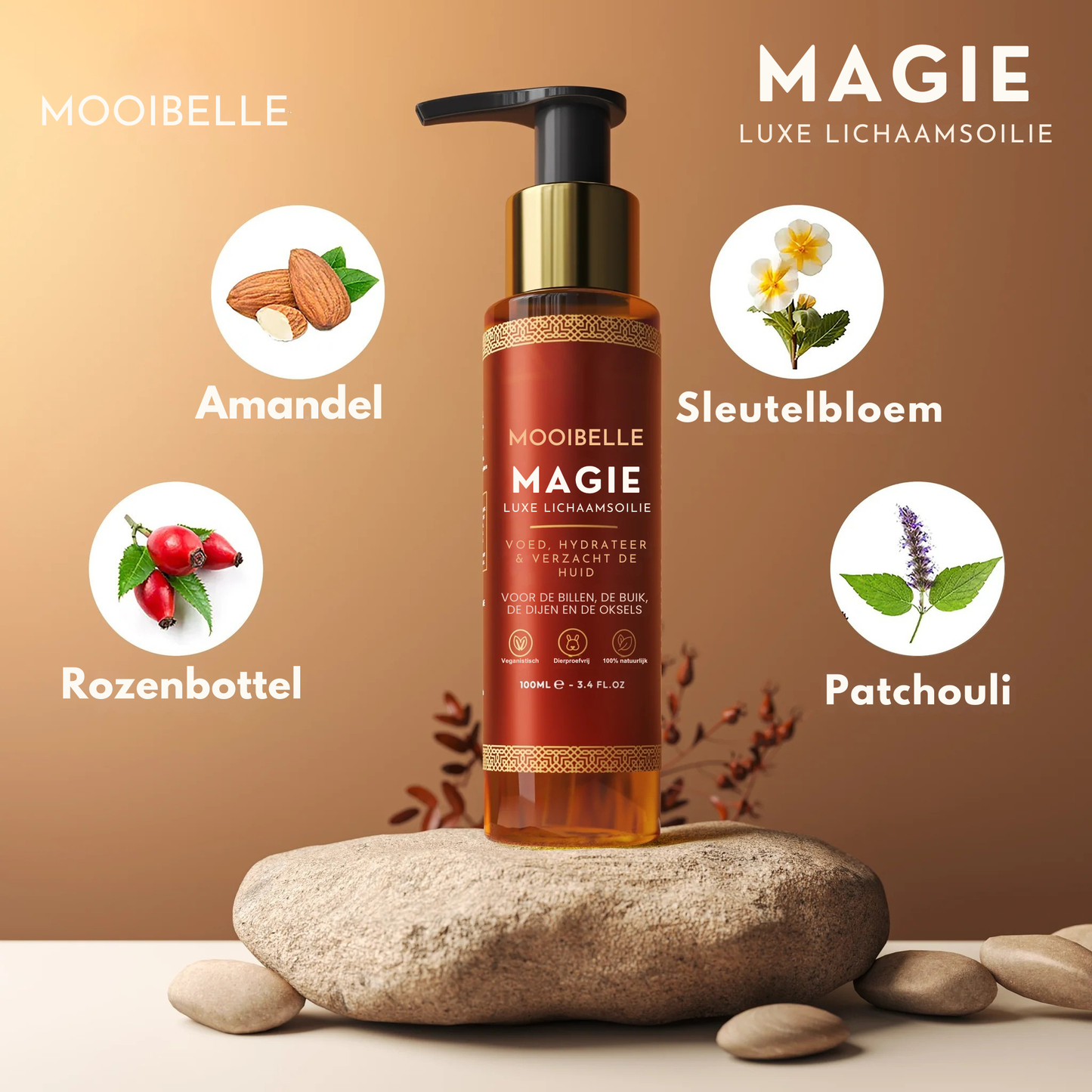 Mooibelle Magische lichaamsolie - 100 ml