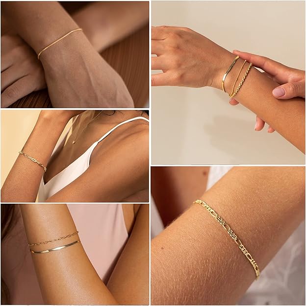 Armbanden Set | Goud by Mooibelle