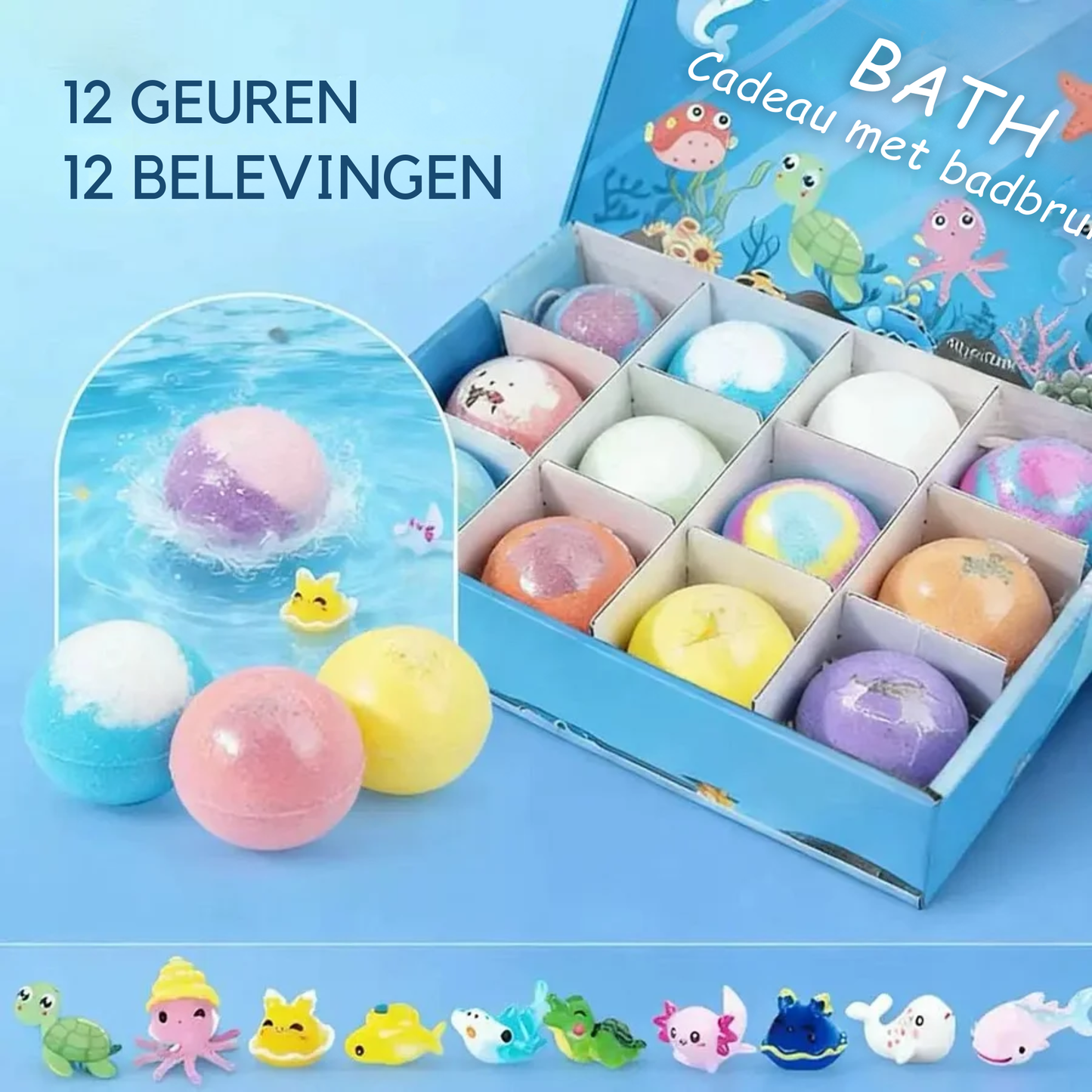 🛁 Verrassingsbadbruisballen voor kinderen