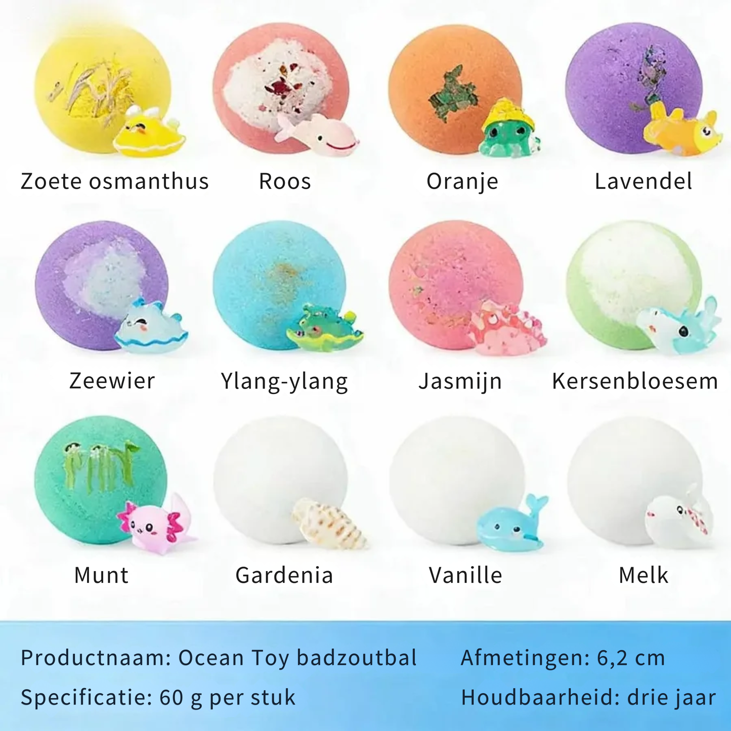 🛁 Verrassingsbadbruisballen voor kinderen
