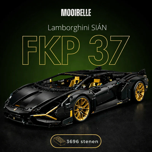 Sián FKP 37 Zwart (3696 stenen)
