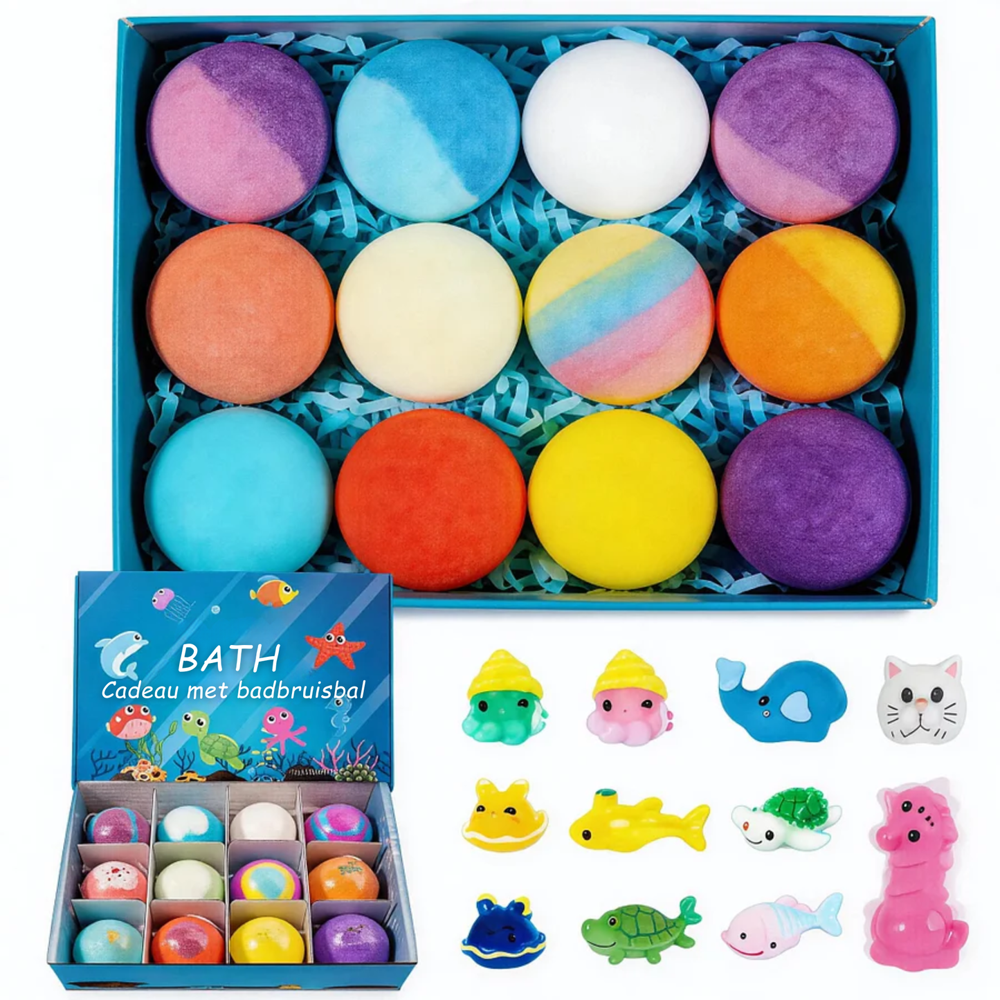 🛁 Verrassingsbadbruisballen voor kinderen