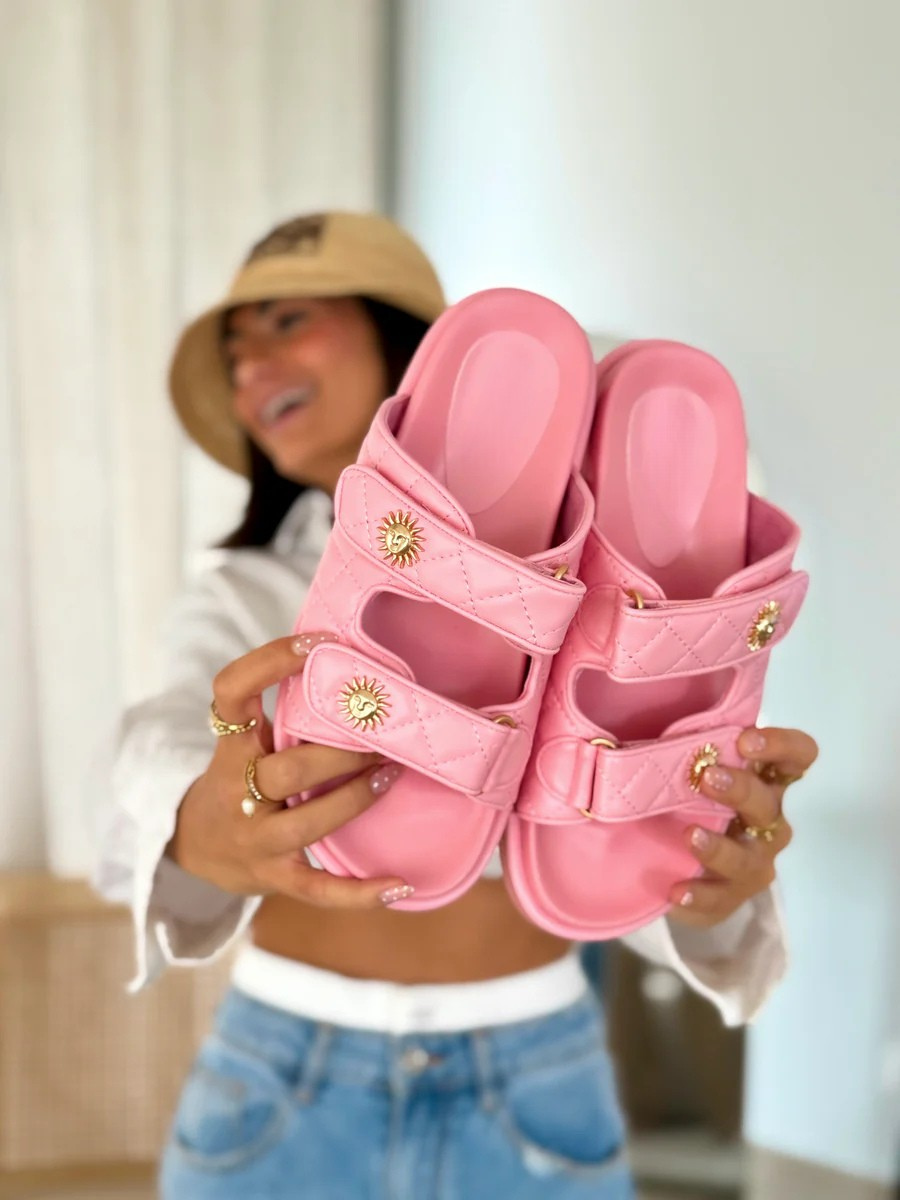 Shazy | Roze sandalen