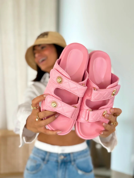 Shazy | Roze sandalen