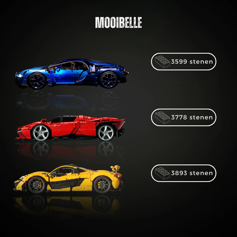 De ultieme collectie supersportwagens – Chiron, Daytona SP3 & MCL P1