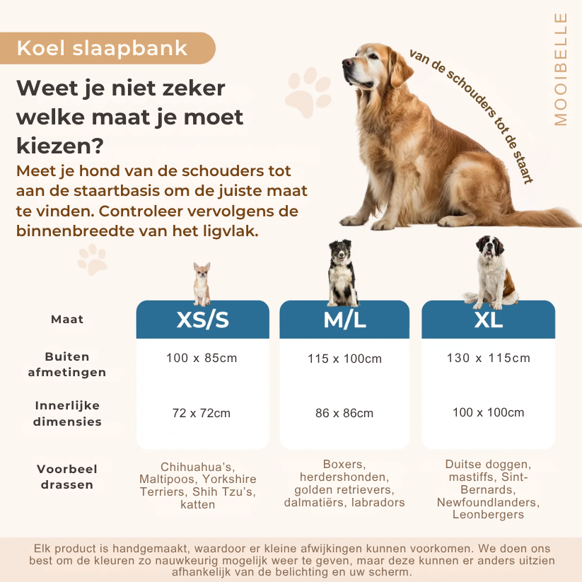 Mooibelle koelbed (4x zo effectief)